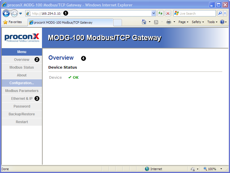 Web browser access