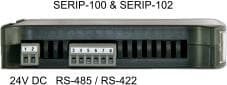 SERIP-100 connectors top view