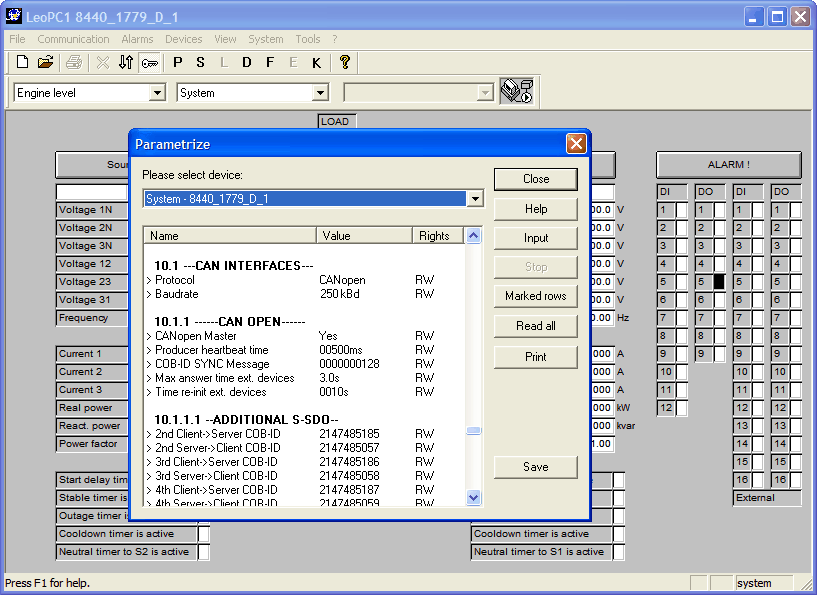 LeoPC software
