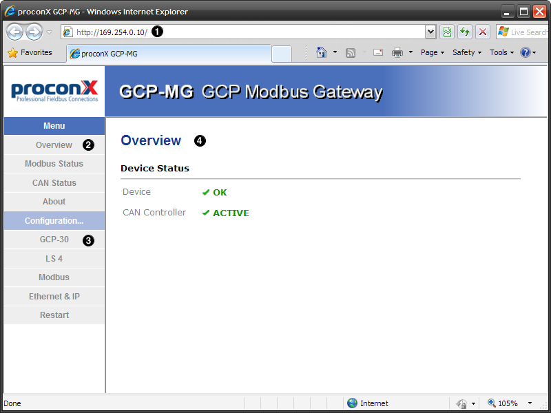 Web browser access